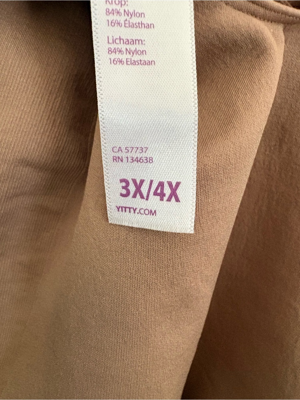 Yitty One-Piece Shapewear Bodysuit - Picture 4 of 4